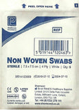 Premier Sterile Non Woven Swabs 7.5cm x 7.5cm 4ply - Pack of 40 (Ref: 1860A)